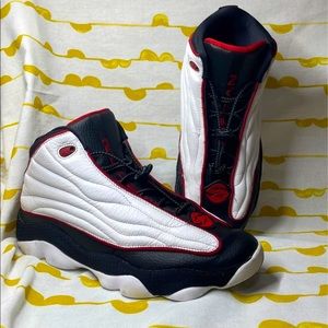 Jordan Pro Strong (Black, White & Varsity Red) size 11